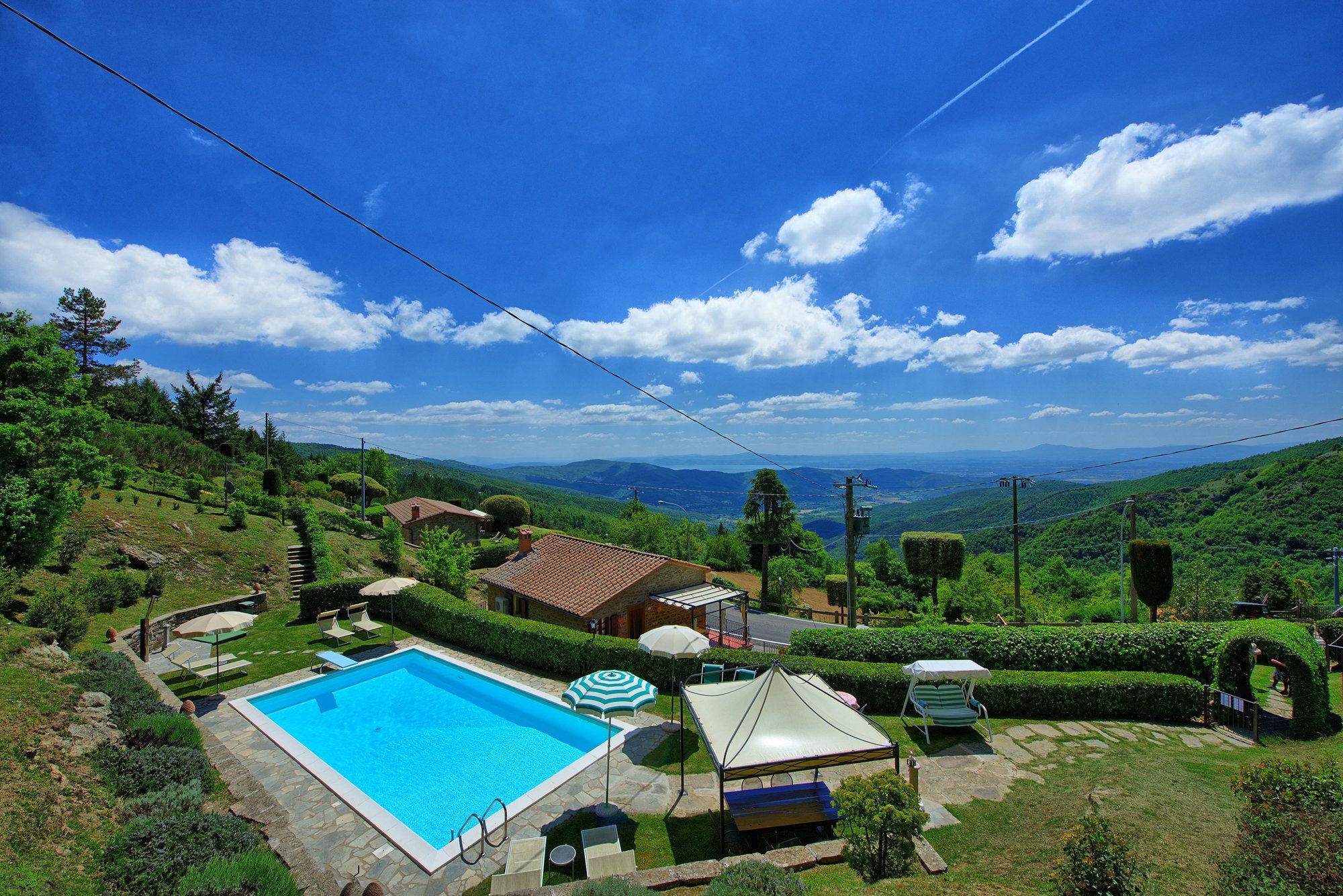 Gasthaus Portole Cortona Exterior foto